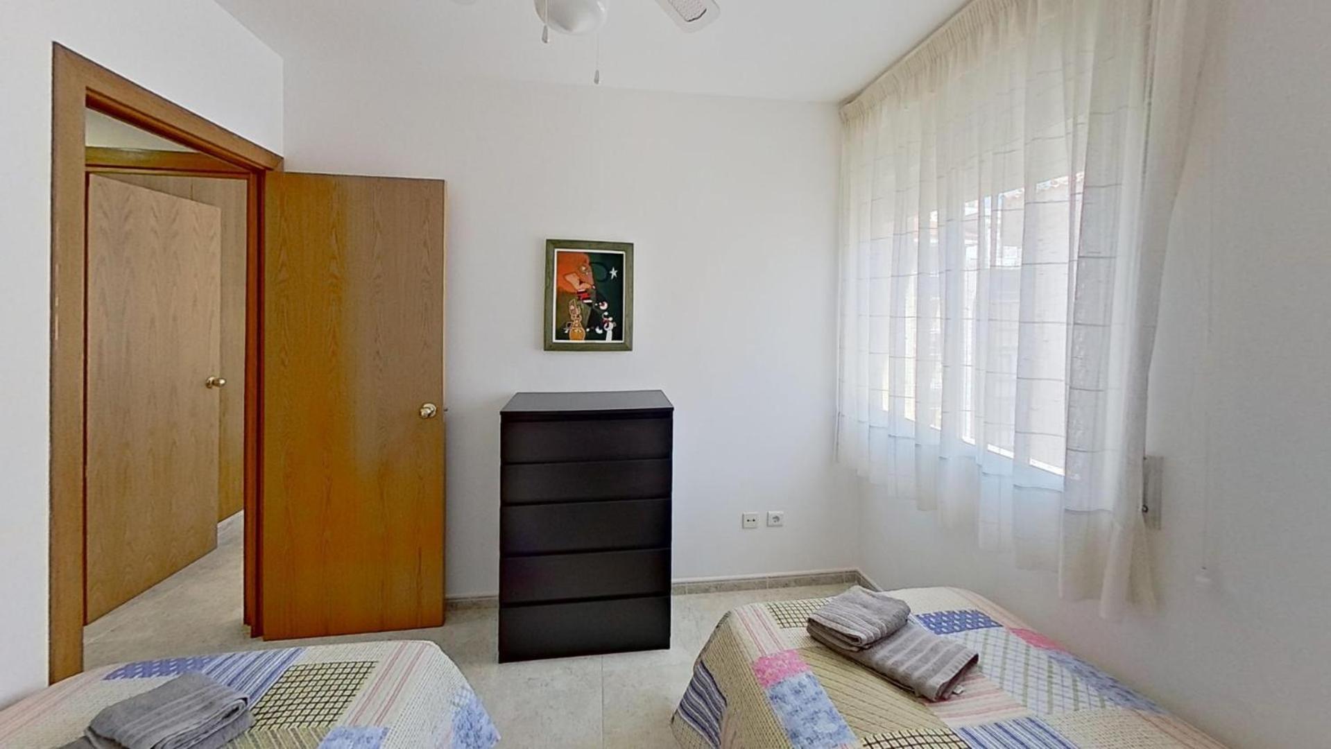 Apartamento Vistas Al Mar, Segunda Linea 3 Habitaciones Sant Carles de la Ràpita Exterior photo